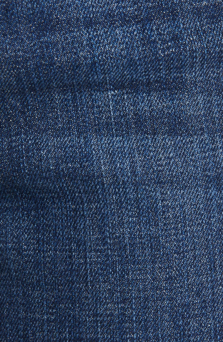 L'AGENCE High Line Destroyed Chewed Hem Crop Skinny Jeans, Alternate, color, 