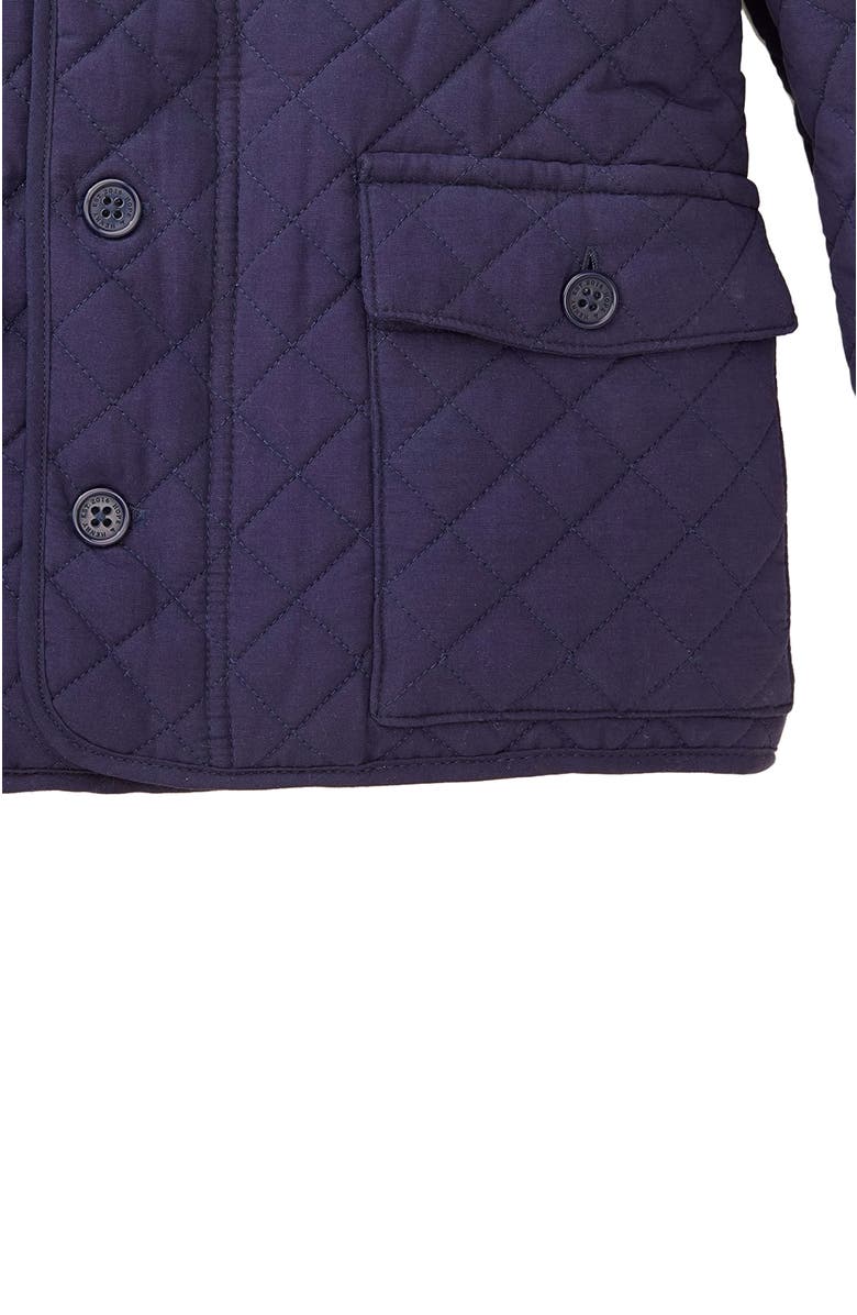 Hope & Henry Boys' Quilted Field Jacket with Faux Shearling, Kids, Alternate, color, 