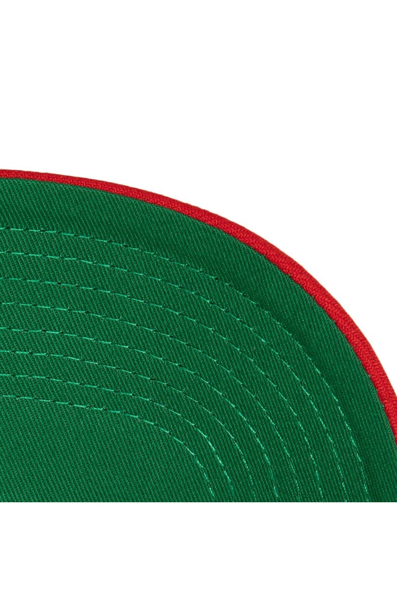 Mitchell & Ness Men's Mitchell & Ness Navy/Red New Orleans Pelicans Soul XL Logo Pro Crown Snapback Hat, Alternate, color, 