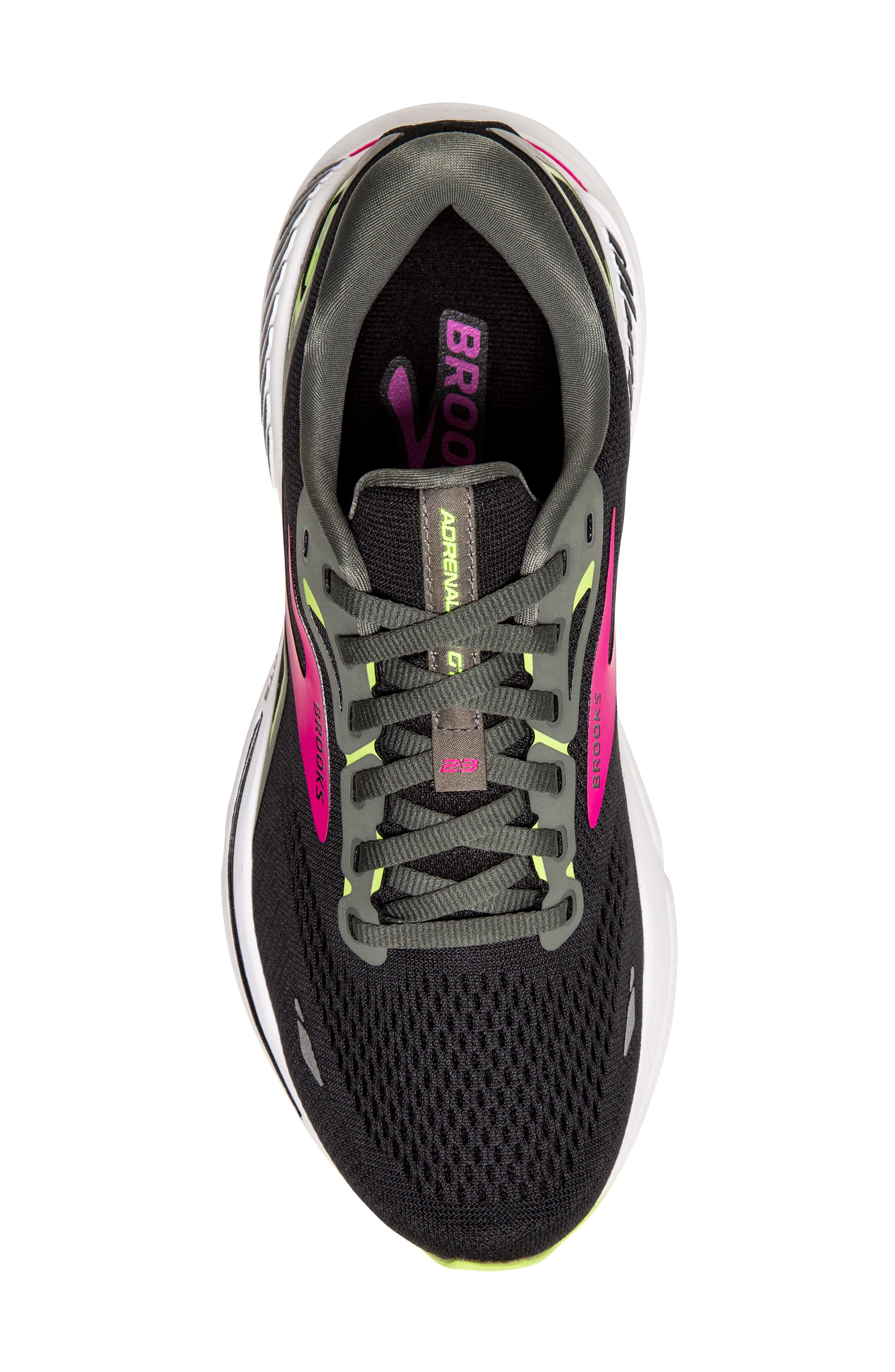 Adrenaline GTS 23 Sneaker, Alternate, color, BLACK/ GUNMETAL/ SHARP GREEN