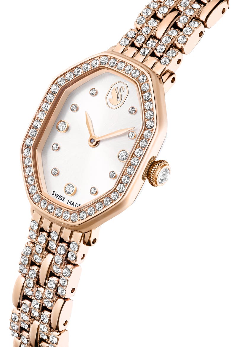 Dextera Bracelet Watch, 32mm x 23mm, Alternate, color, GOLD