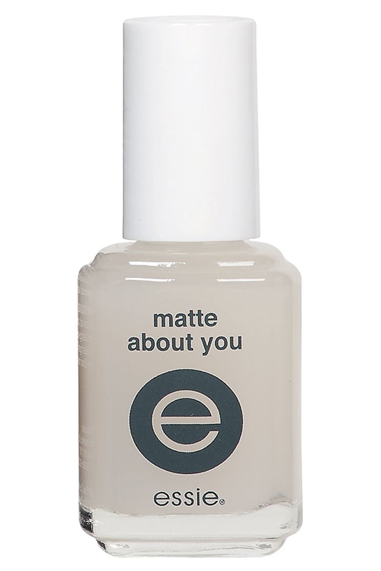 essie® 'Matte About You' Finisher, Main, color, NO COLOR