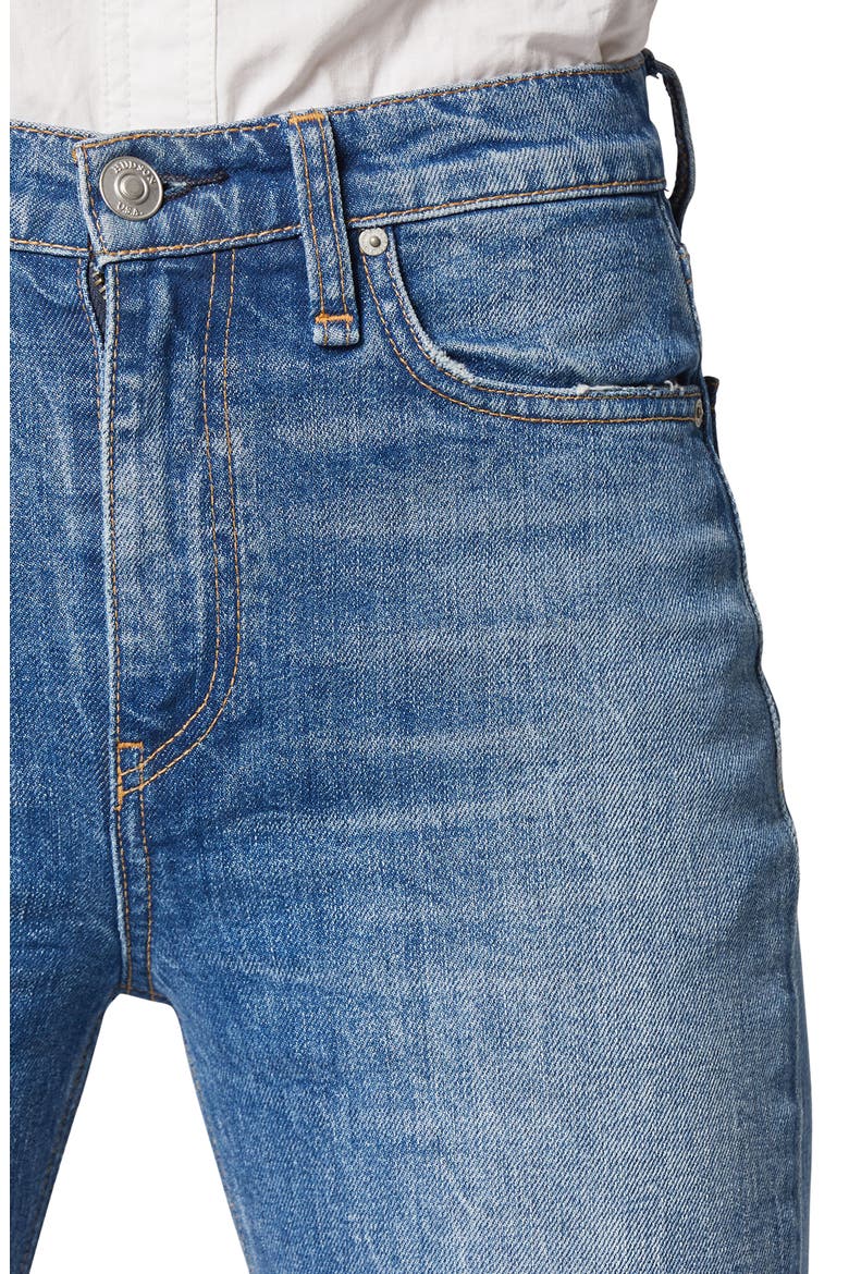 Remi High Waist Crop Straight Leg Jeans, Alternate, color, LULLABY