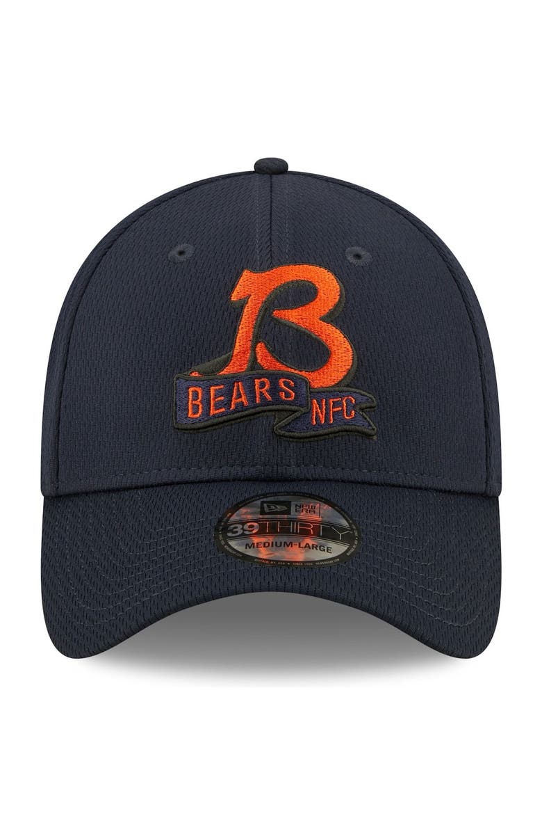 New Era Men's New Era Navy Chicago Bears 2022 Sideline 39THIRTY Coaches Flex Hat, Alternate, color, 