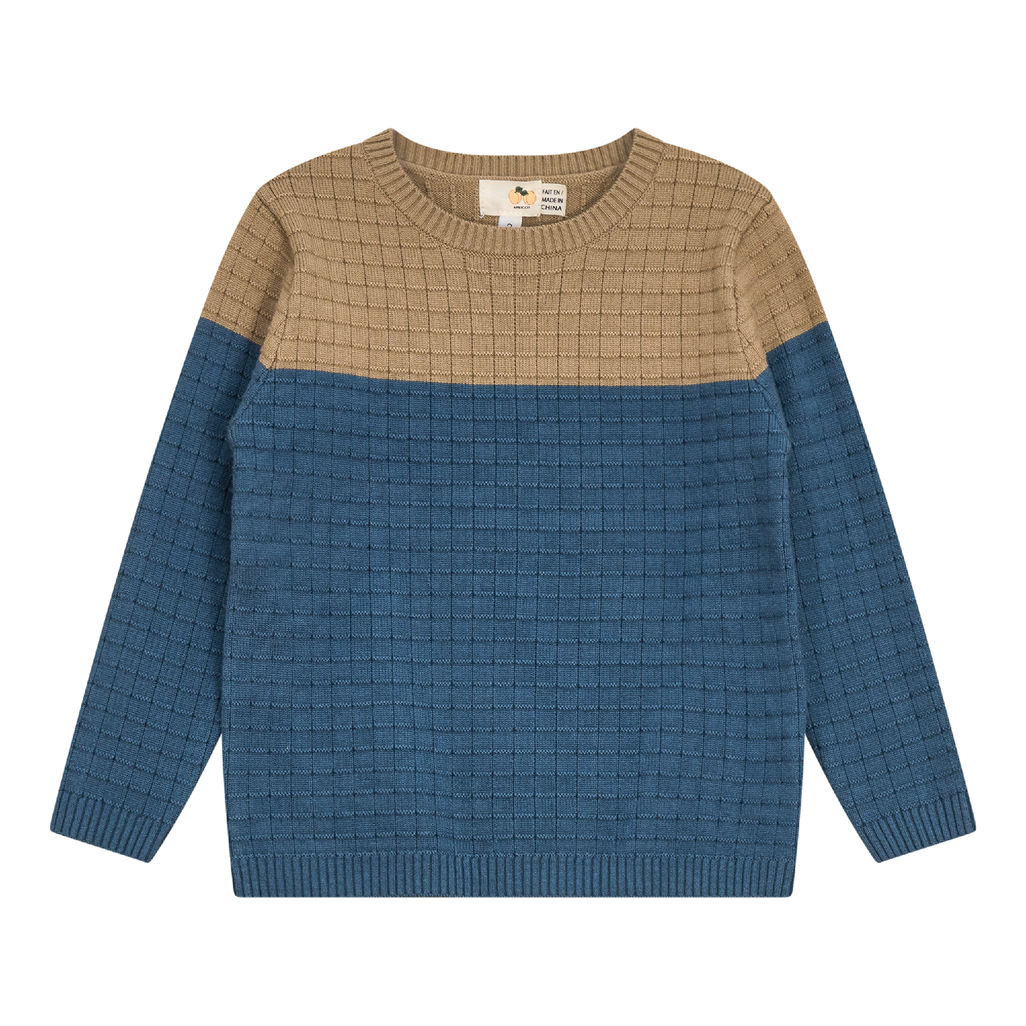 Beige/Blue