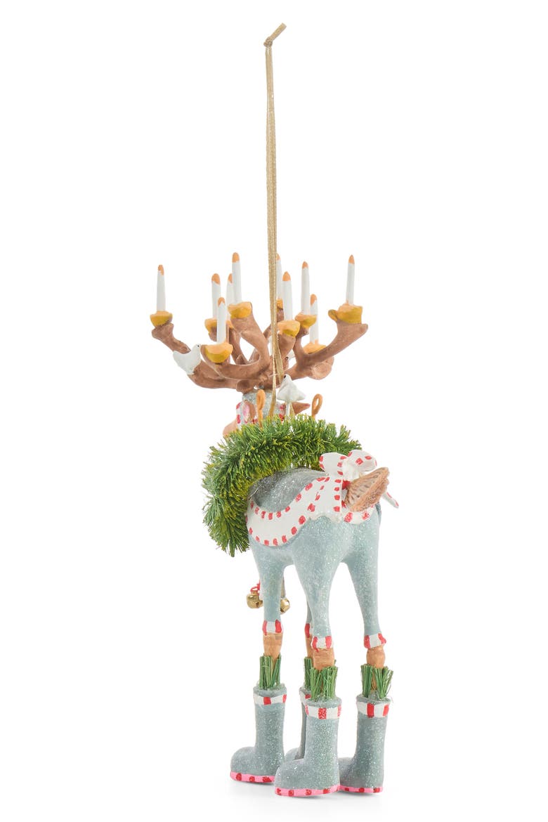 Patience Brewster Dash Away Dasher Ornament, Alternate, color, BLUE