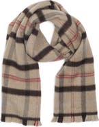 Nordstrom Exploded Plaid Merino Wool Scarf