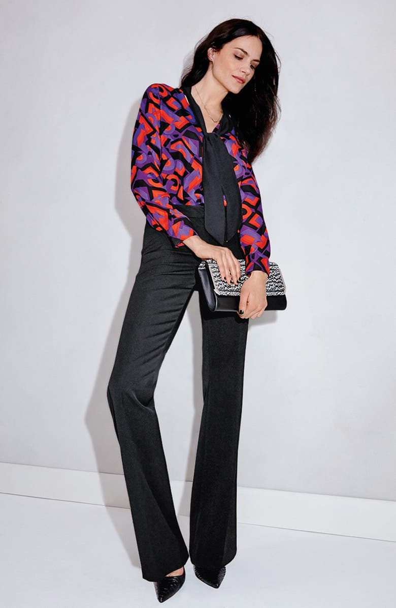 Vince Camuto Flare Leg Pants, Alternate, color,