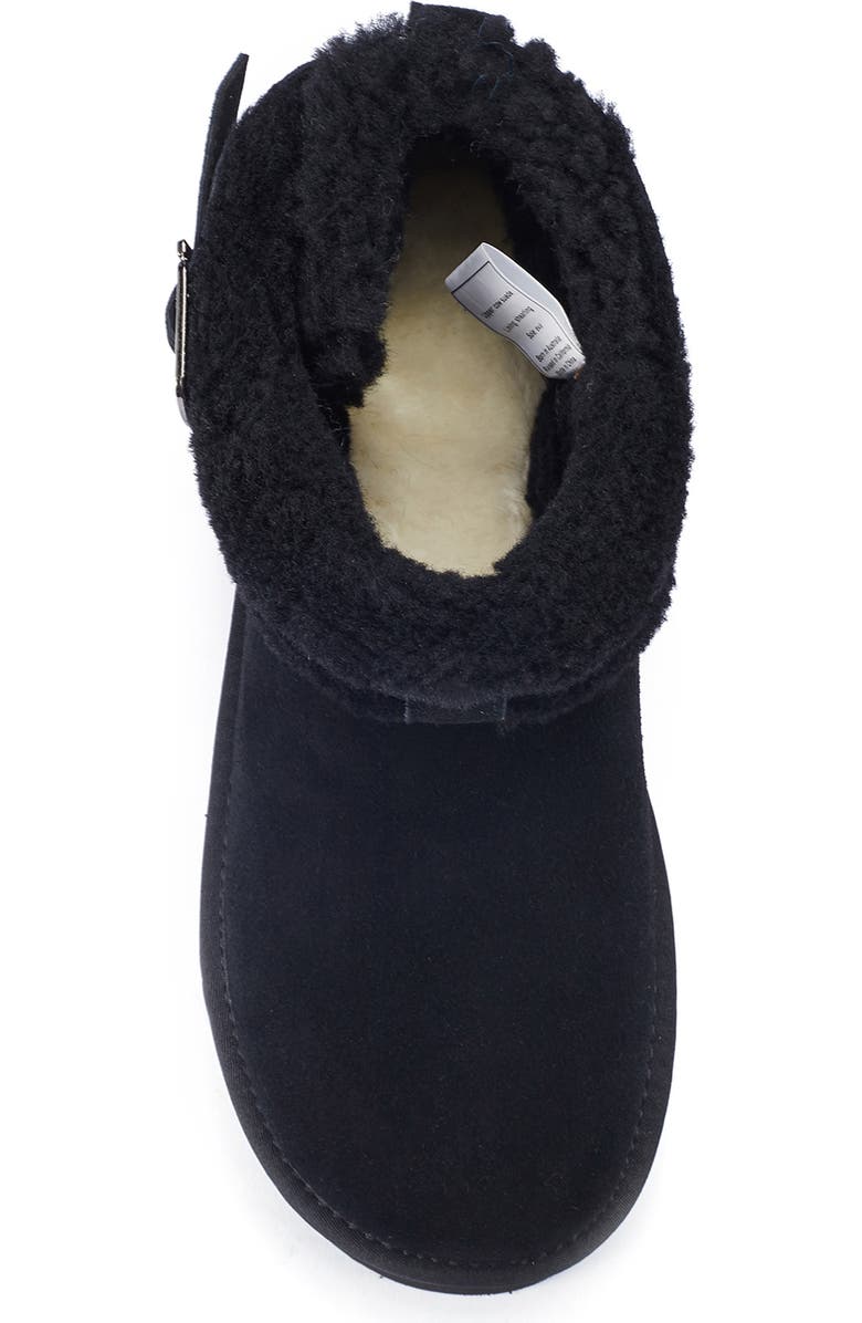 Australia Luxe Collective Eden Genuine Shearling Platform Bootie, Alternate, color, Black