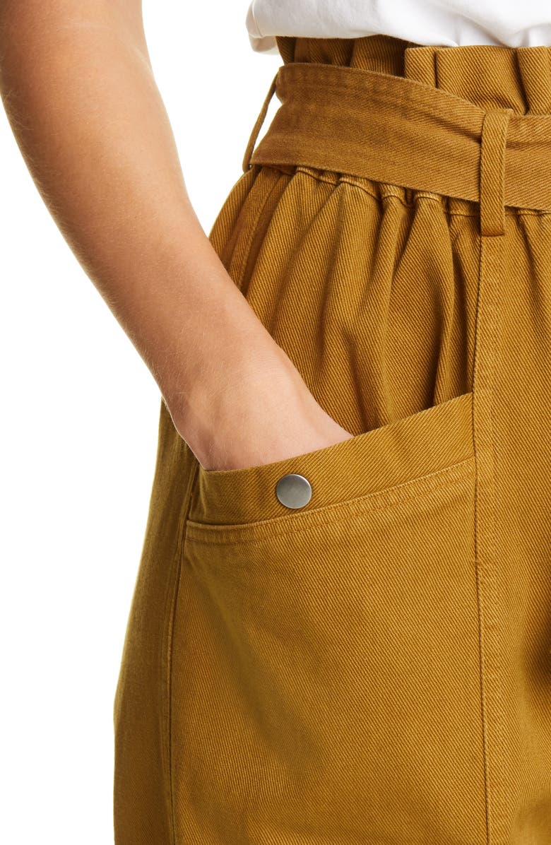 Sea Metta Tie Waist Denim Pants, Alternate, color, 