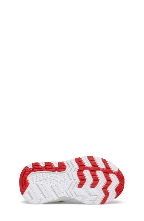 Saucony Kids' Flash A/c 3.0 Sneaker In Black/red/yellow