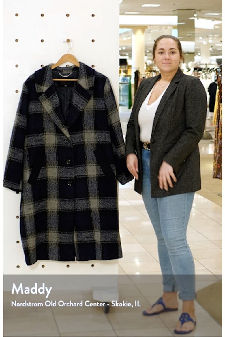 Plaid Wool Coat video