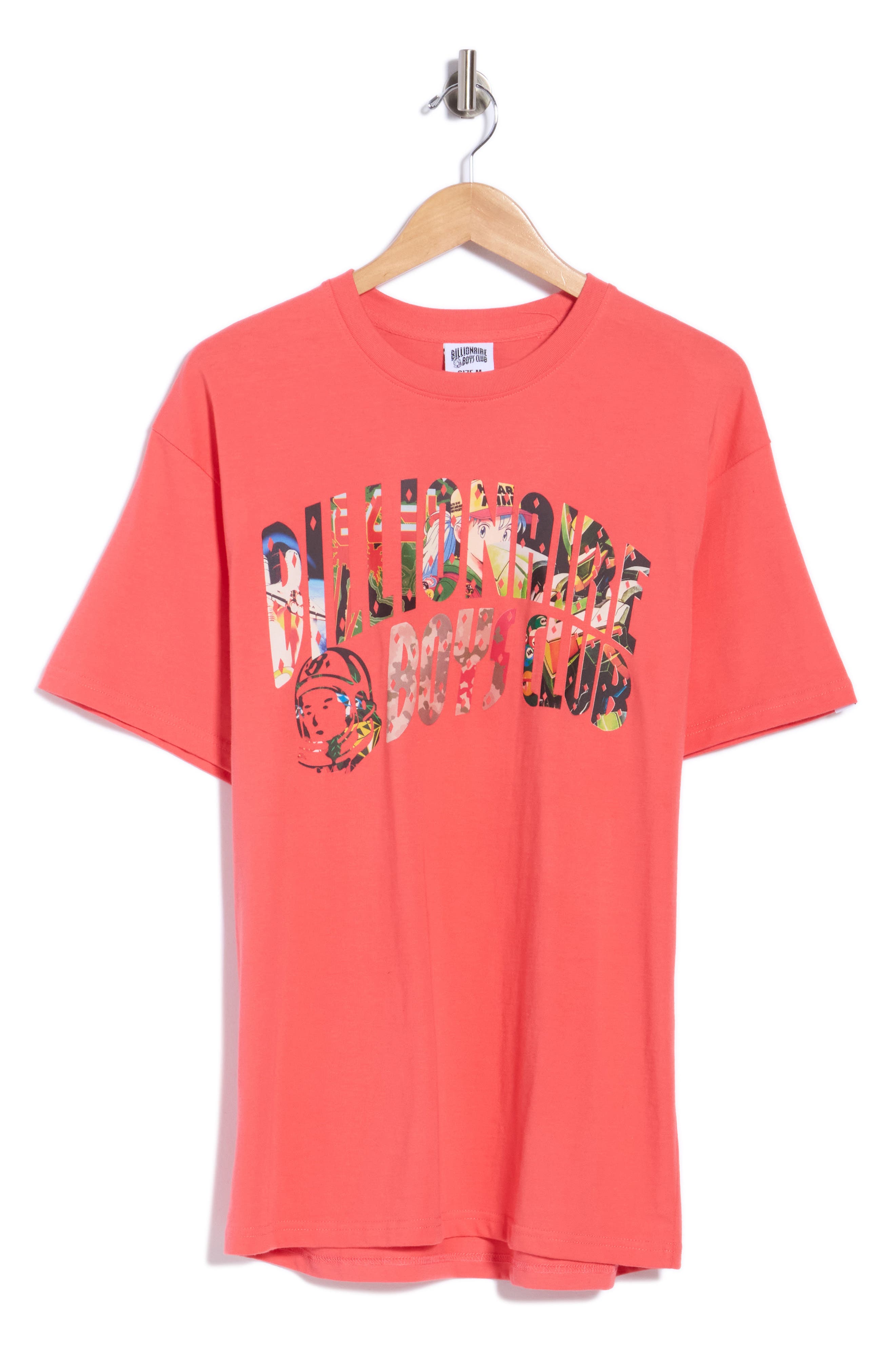 Curve Collage Cotton Graphic T-Shirt