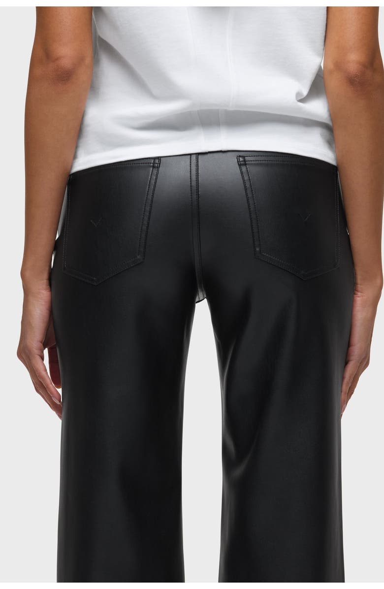 Hudson Jeans Rosie High-Rise Wide Leg, Alternate, color, Black