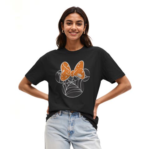 Men's Mickey & Friends Minnie Web Silhouette T-Shirt