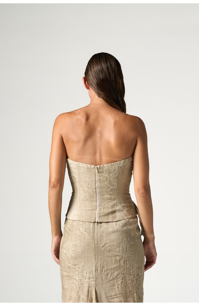 JBQ Florence Top, Alternate, color, Green Tea