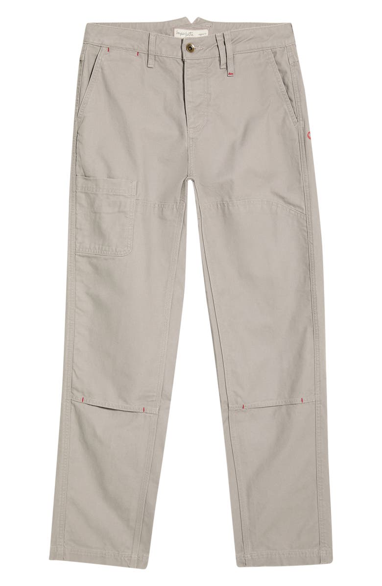 Imperfects Courier OG Fit Organic Cotton Canvas Chore Pants, Main, color, Driftwood