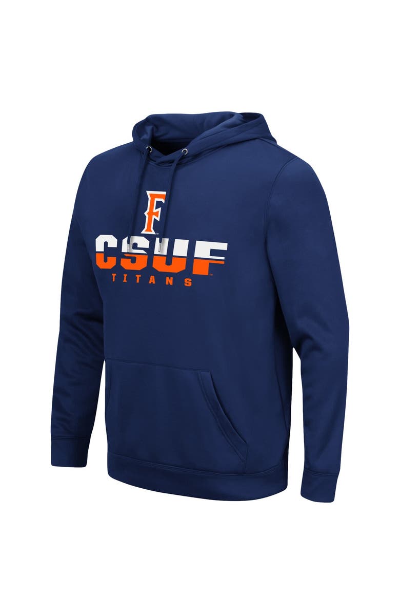 COLOSSEUM Men's Colosseum Navy Cal State Fullerton Titans Lantern Pullover Hoodie, Alternate, color,