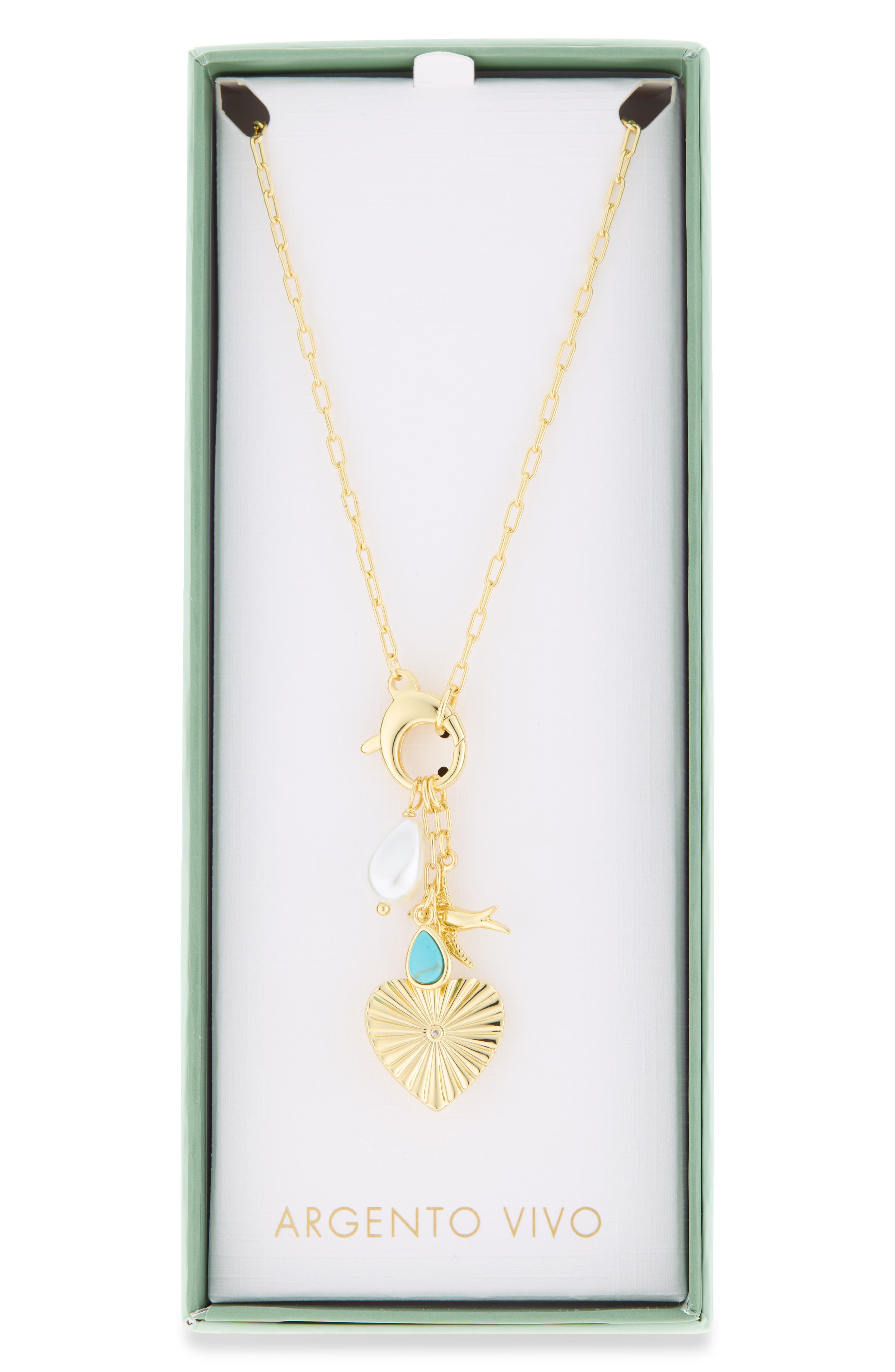 Chunky Charm Necklace