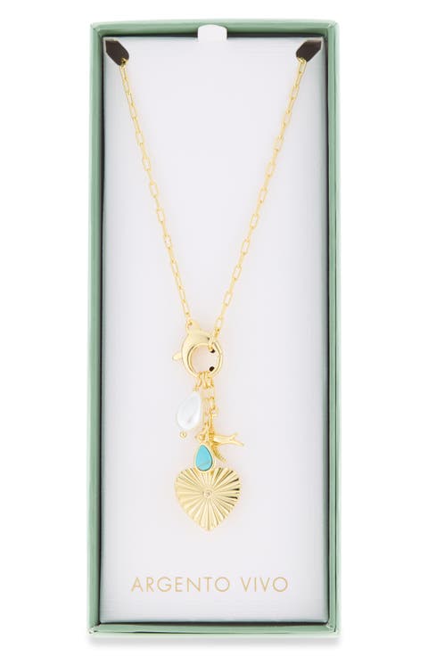 Chunky Charm Necklace