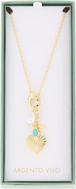 ARGENTO VIVO Chunky Charm Necklace