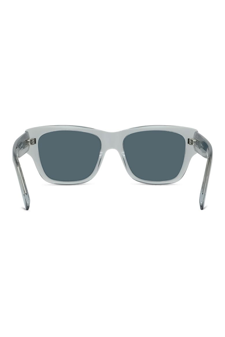 City 53mm Geometric Sunglasses, Alternate, color, GREY/ OTHER / BLUE