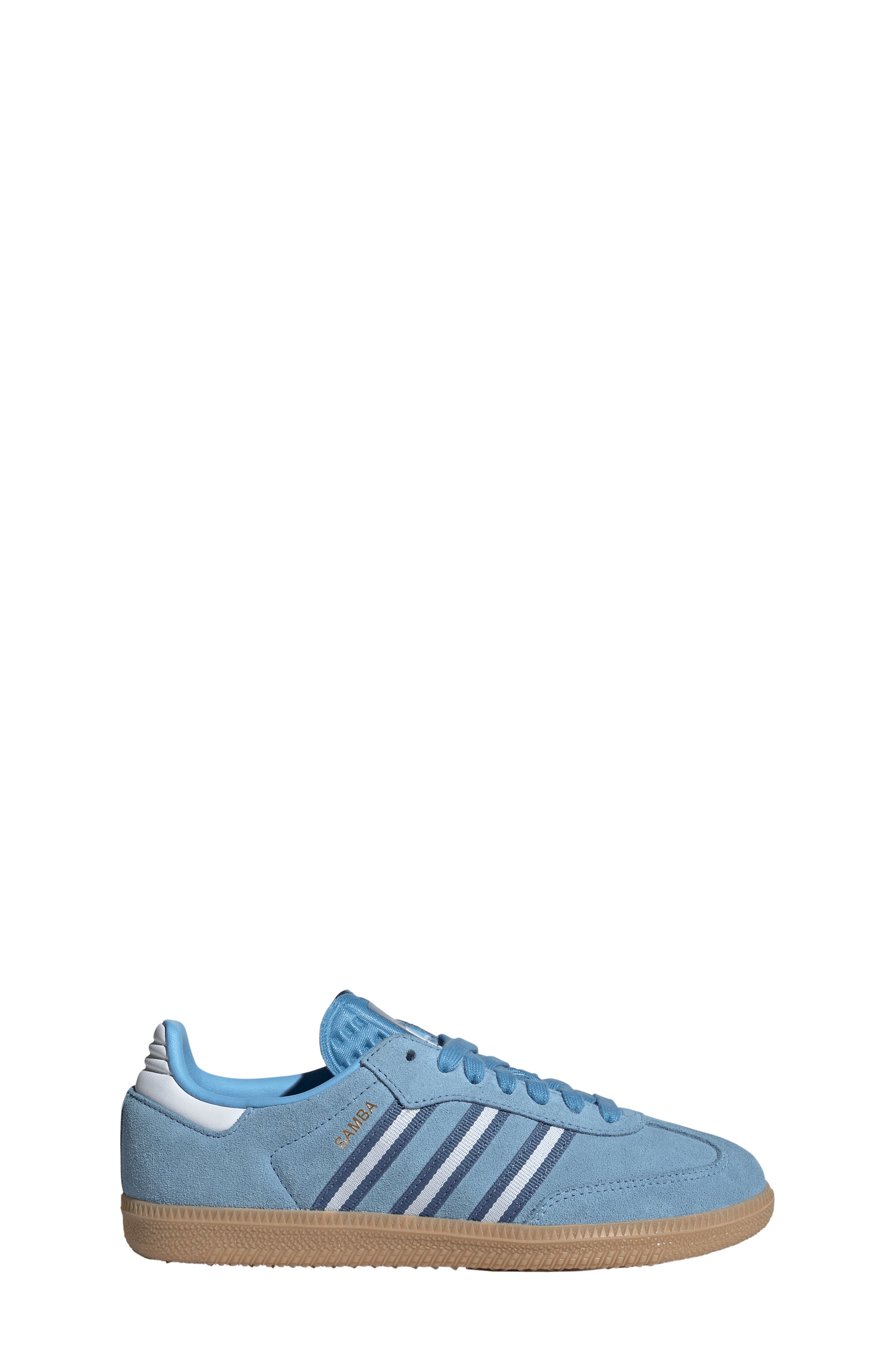 adidas Kids
 x FIFA Samba OG Sneaker, Alternate, color, Light Blue/ Blue/ White