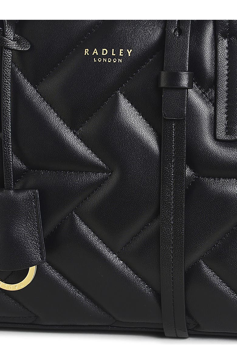 Radley Dukes Place Medium Quilted Tote Bag, Alternate, color, Black