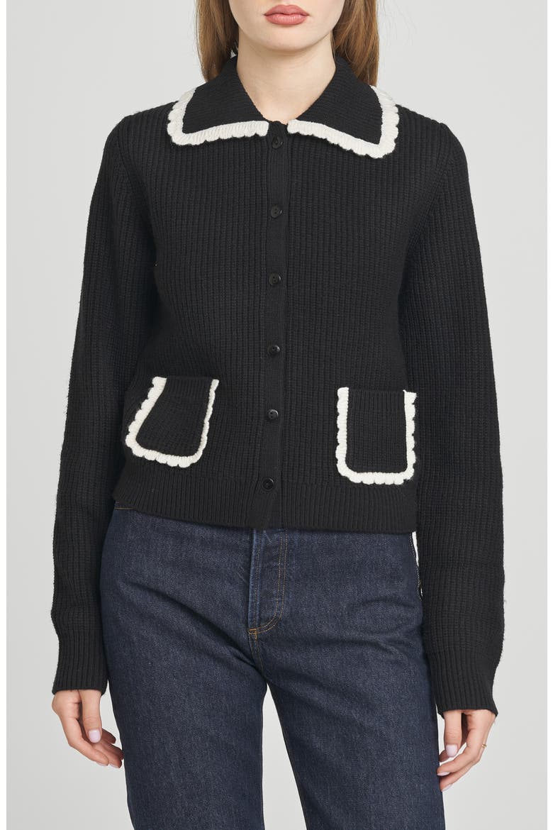 Millie Cardigan, Main, color, BLACK