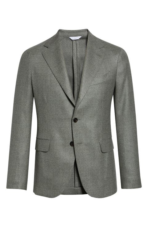 Dover Hopsack Virgin Wool Blazer