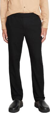 Vince Wool Blend Flannel Pull-On Pants