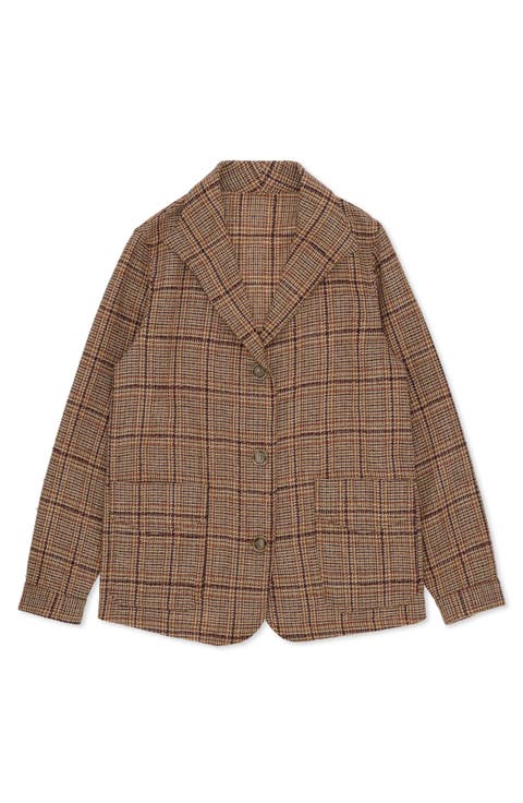 Scotland Classic Check Wool Jacket