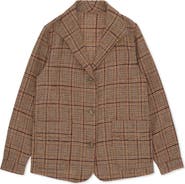 Fortela Scotland Classic Check Wool Jacket
