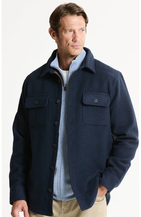 Wool Blend Overshirt