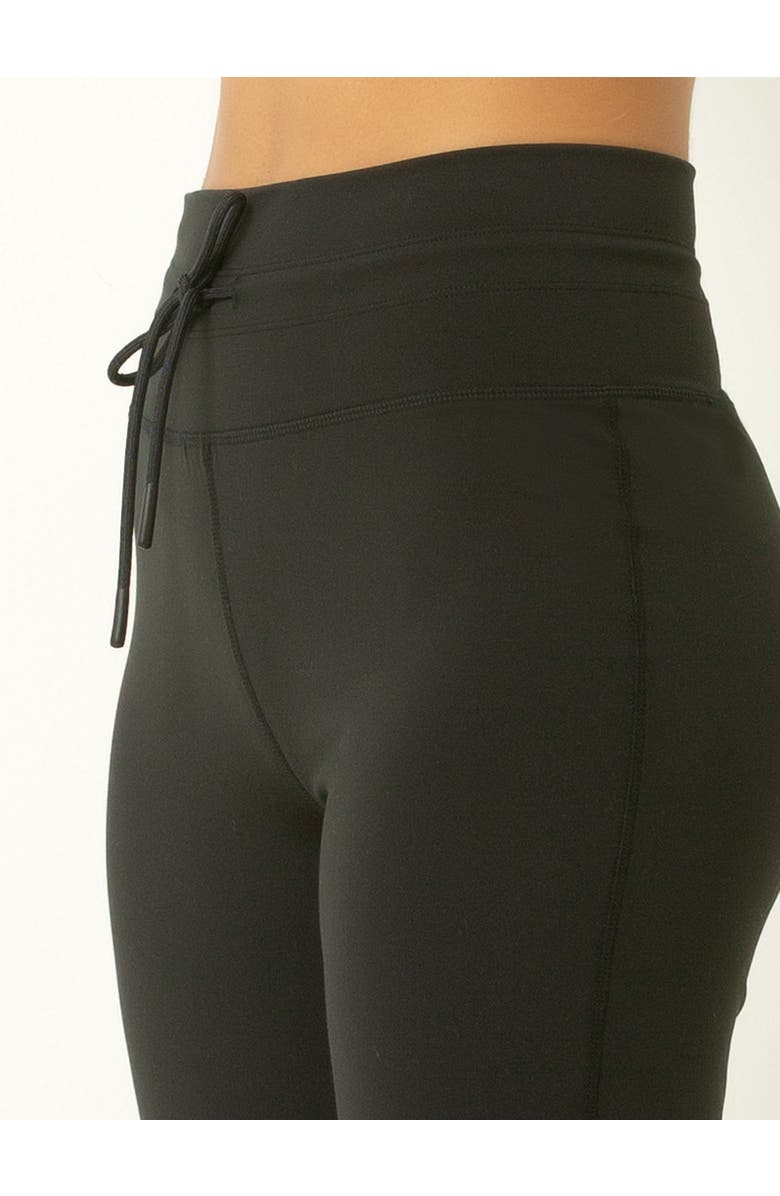 Single Stitch Sueded Boot Leg Pant, Alternate, color, Black