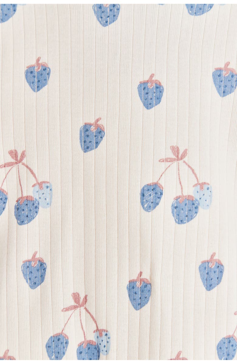 Babycottons Premium Cotton Berrypop Zip Footless Pajama for Infant, Alternate, color, 