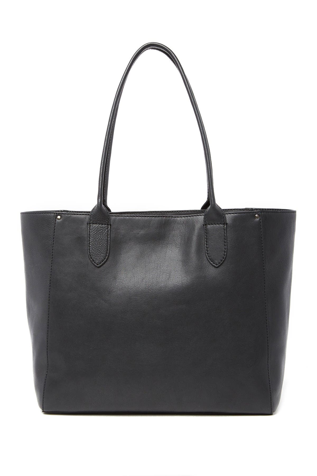 Frye Olivia Leather Tote Bag, Alternate, color, 