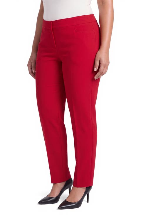 Straight Leg Trousers