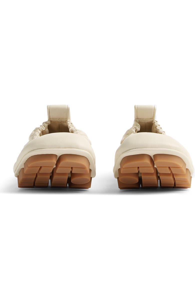 Bottega Veneta Shore Lug Sole Ballet Flat, Alternate, color, Sea Salt