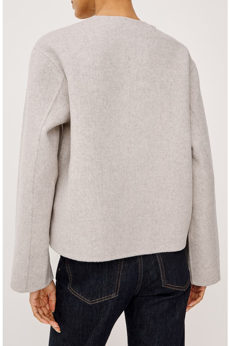 Deidre Wool Blend Jacket, Alternate, color, HEATHER OAT