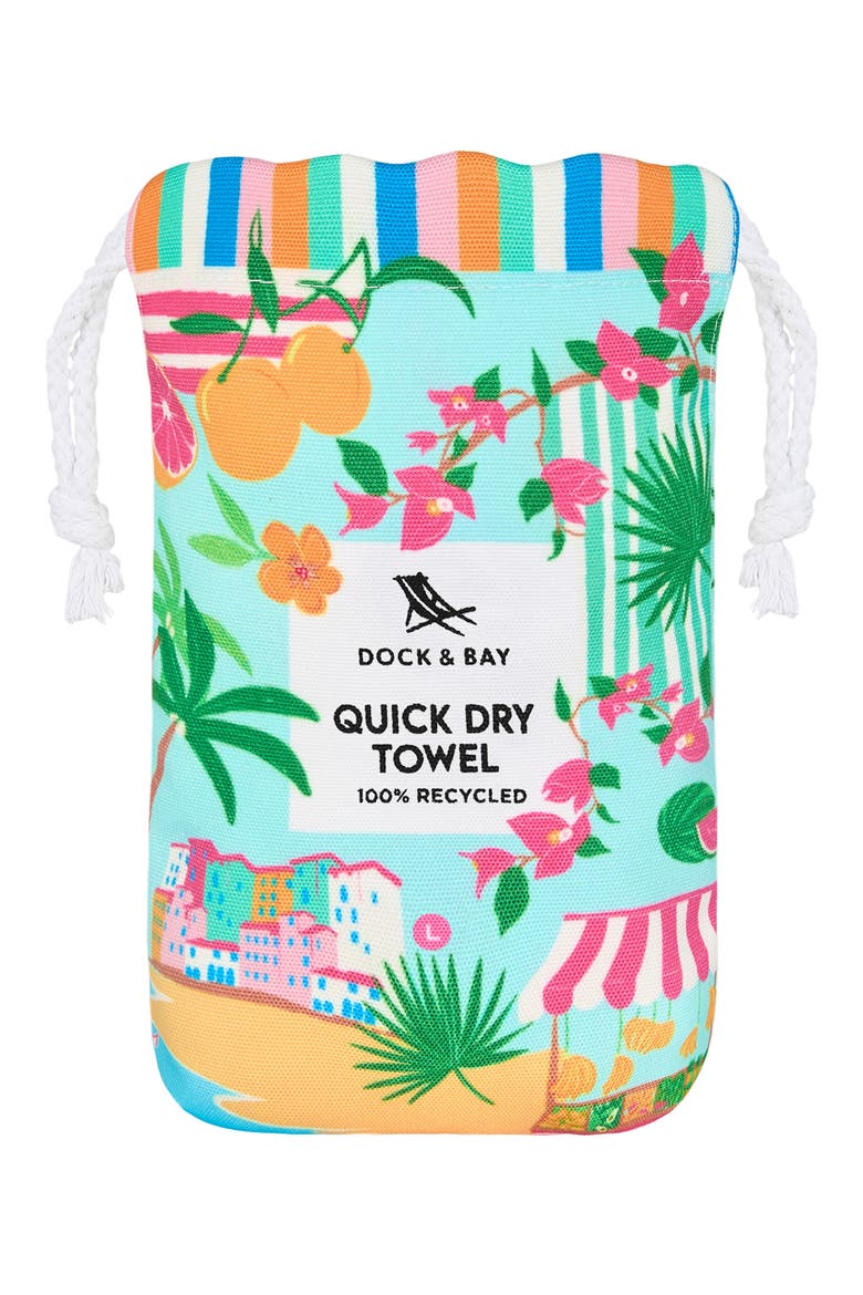 Quick Dry Beach Towel, Alternate, color, SWEET ESCAPE