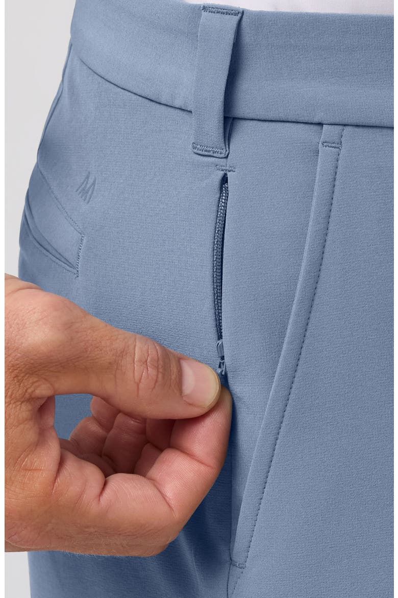 Helmsman Flat Front Performance Golf Shorts, Alternate, color, DARK SLATE