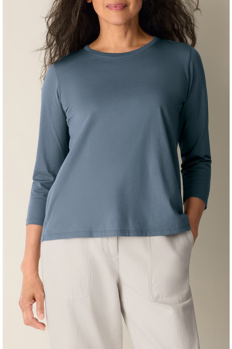 Organic Cotton Top, Main, color, COLDSPRING