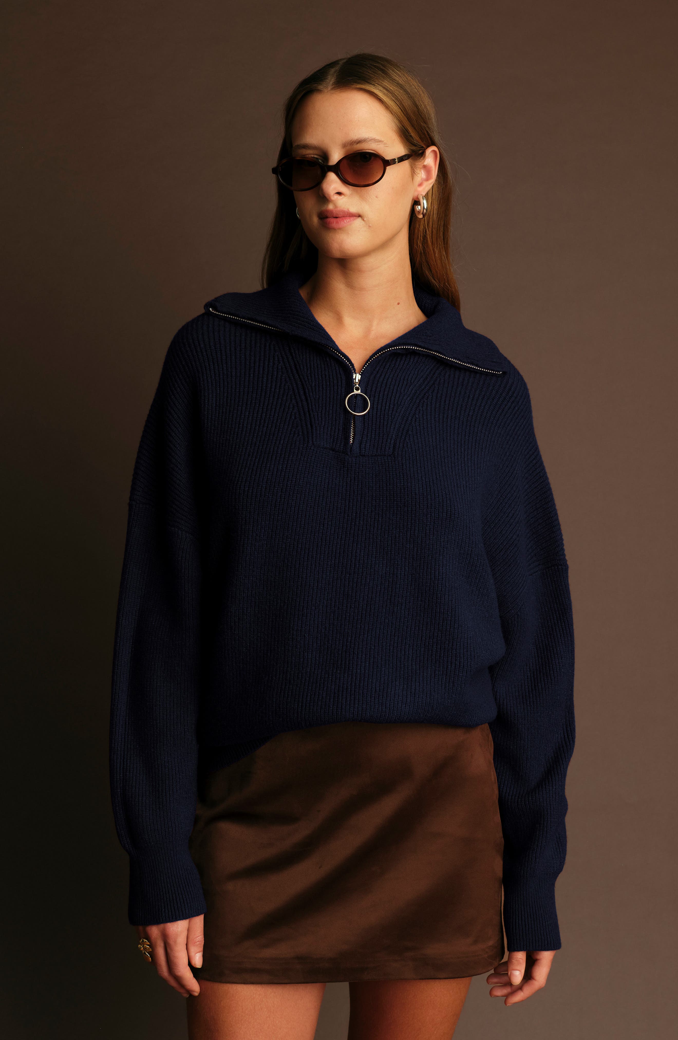 Spencer Half Zip Sweater - image 4