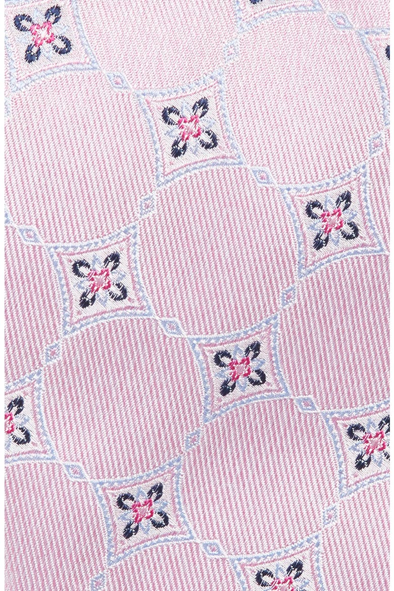 Geometric Silk Tie, Alternate, color, LIGHT PINK