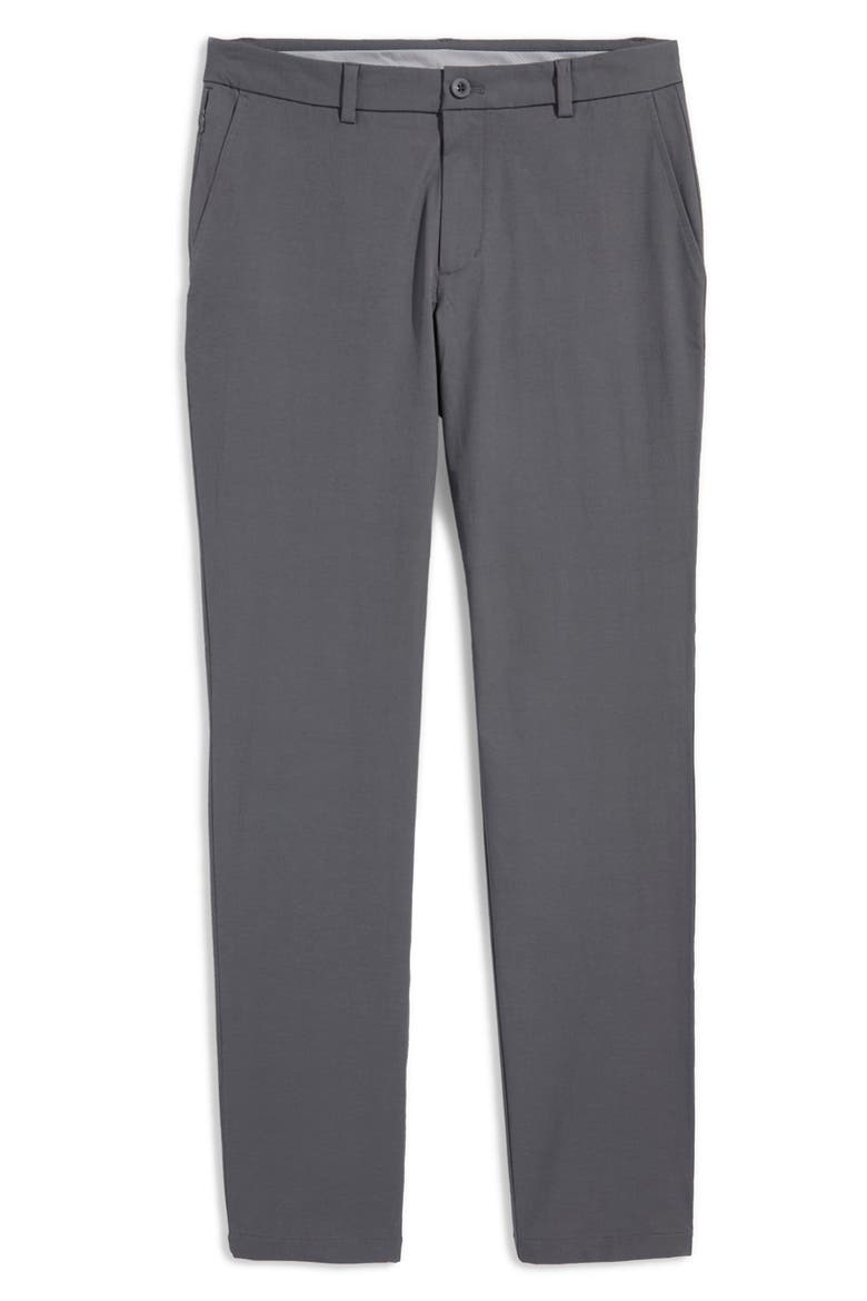 On-The-Go Straight Leg Performance Pants, Alternate, color, EVENING SKY