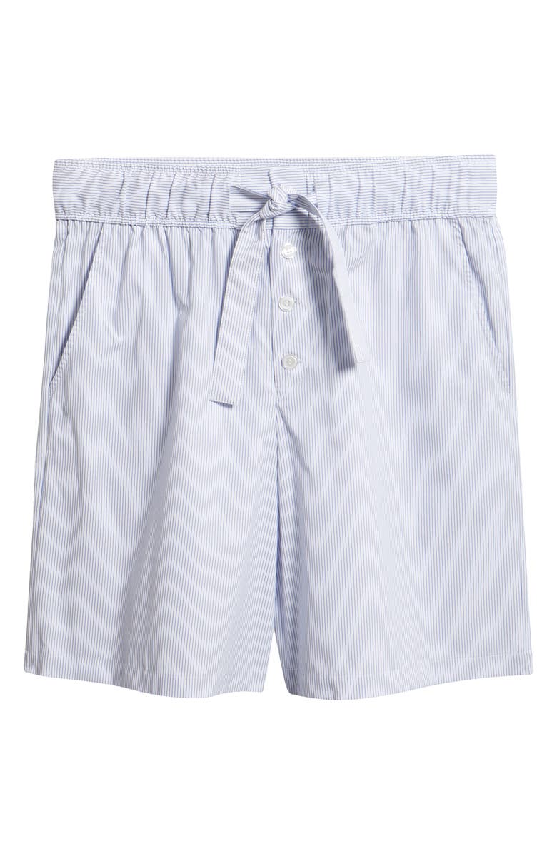 KROST Stripe Cotton Blend Drawstring Shorts, Alternate, color, Dutch Blue