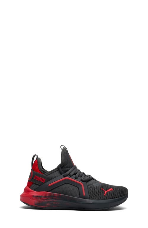 Puma Kids' Softride Enzo 5 Sneaker In Black