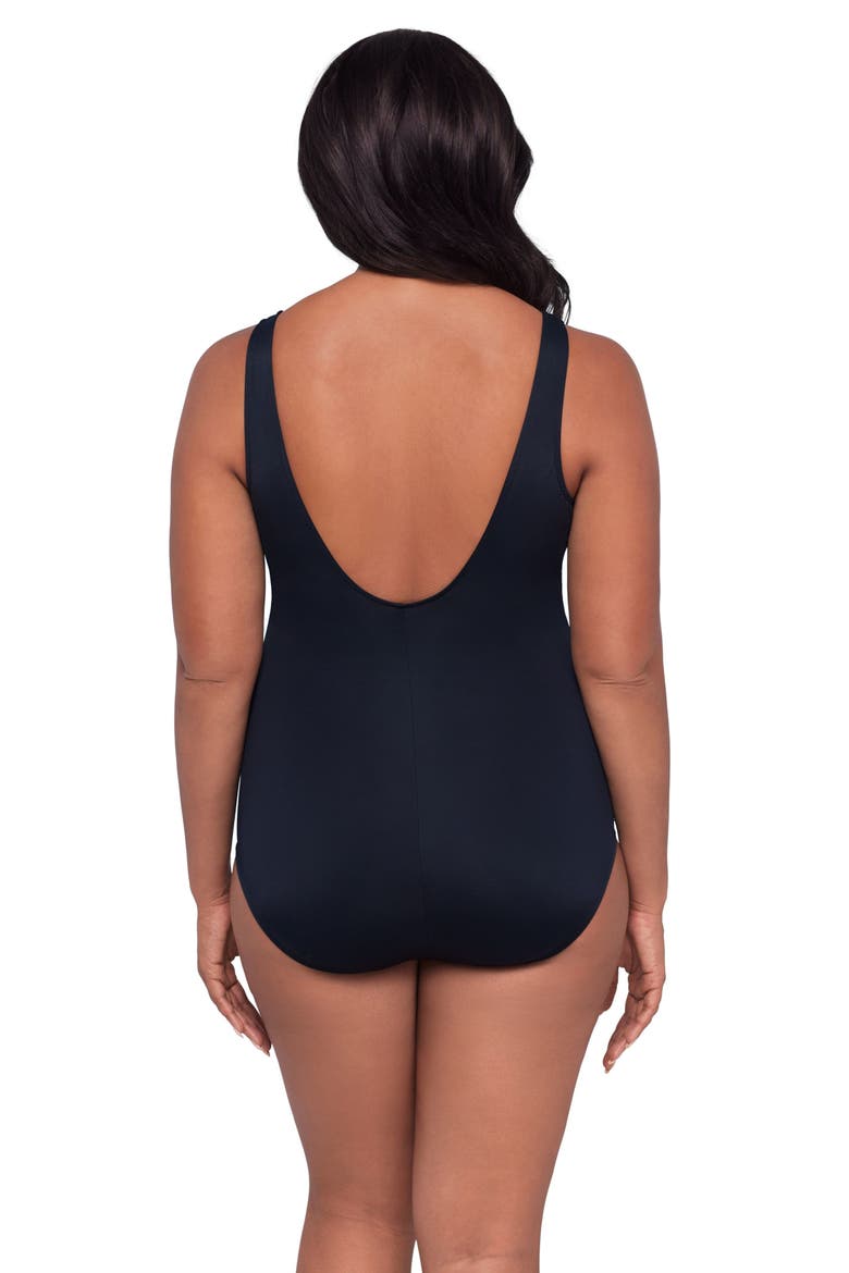 Addison Surplice One-Piece Control Swimsuit, Alternate, color, Tropical Treasure