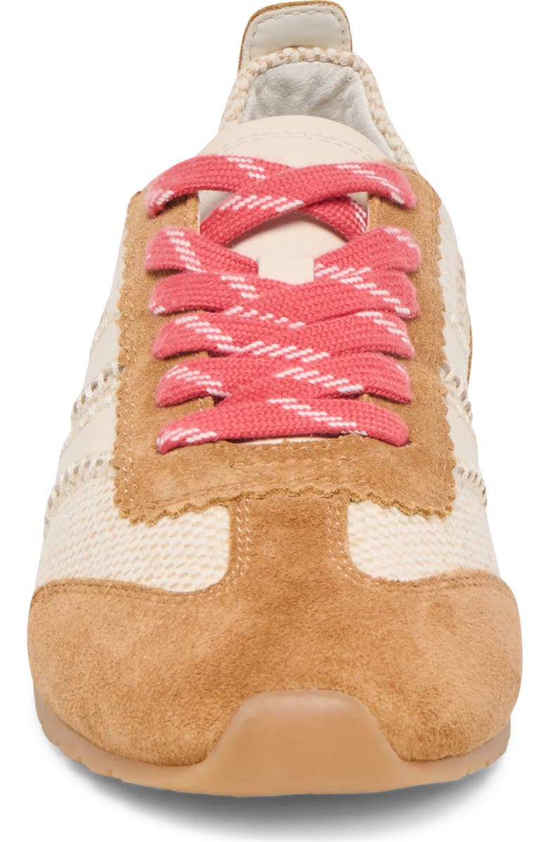 Dolce Vita Delaney Sneaker, Alternate, color, Brown Multi Raffia